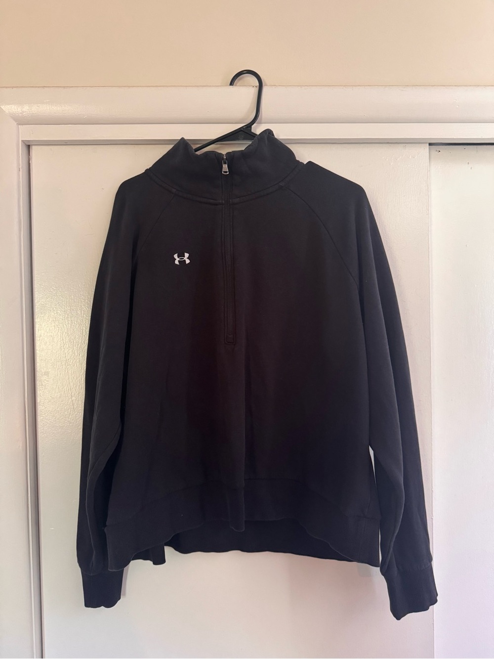 Under Armour Women’s Black Half-Zip Turtleneck Pullover